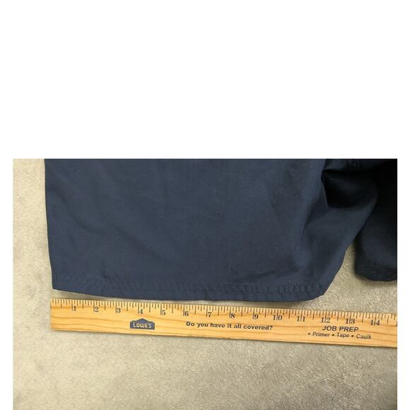 Nike Swim Trunks Navy Blue Mens Large Lining Draw String Cargo Pockets - Picture 7 of 7